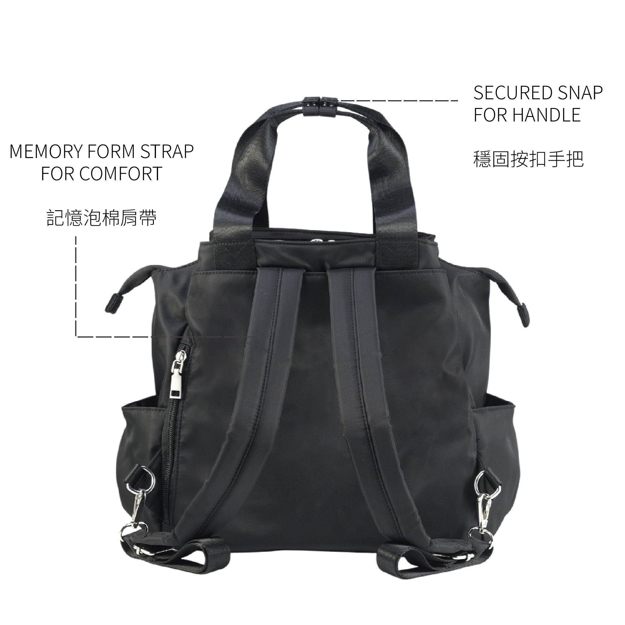 經典EMMA多功能後背包 (HA0091B)