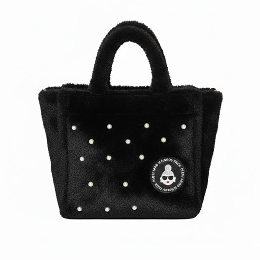 都會時尚毛絨手提包 (HA0212)