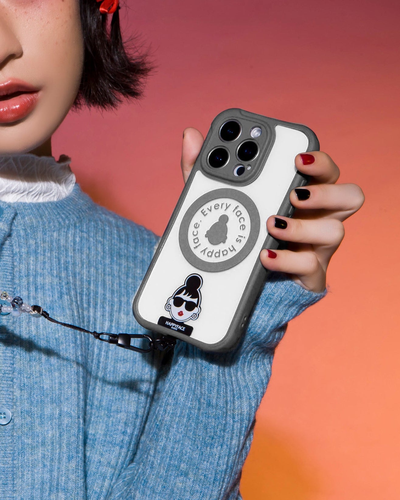 摩登女孩磁吸手機殼(HC0004)