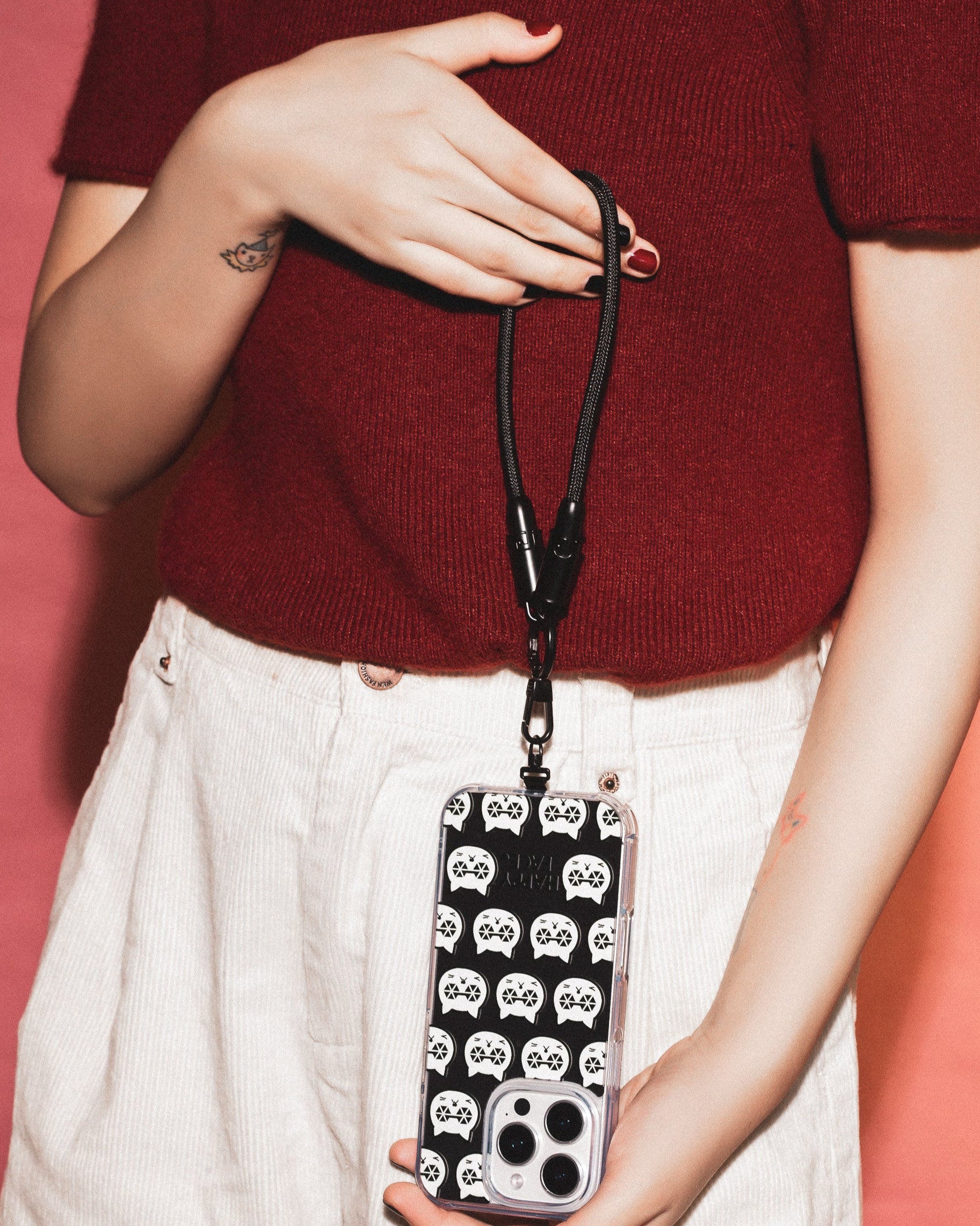 酷女孩2WAYS愛充電手機掛繩(HC0022.23.25.26)