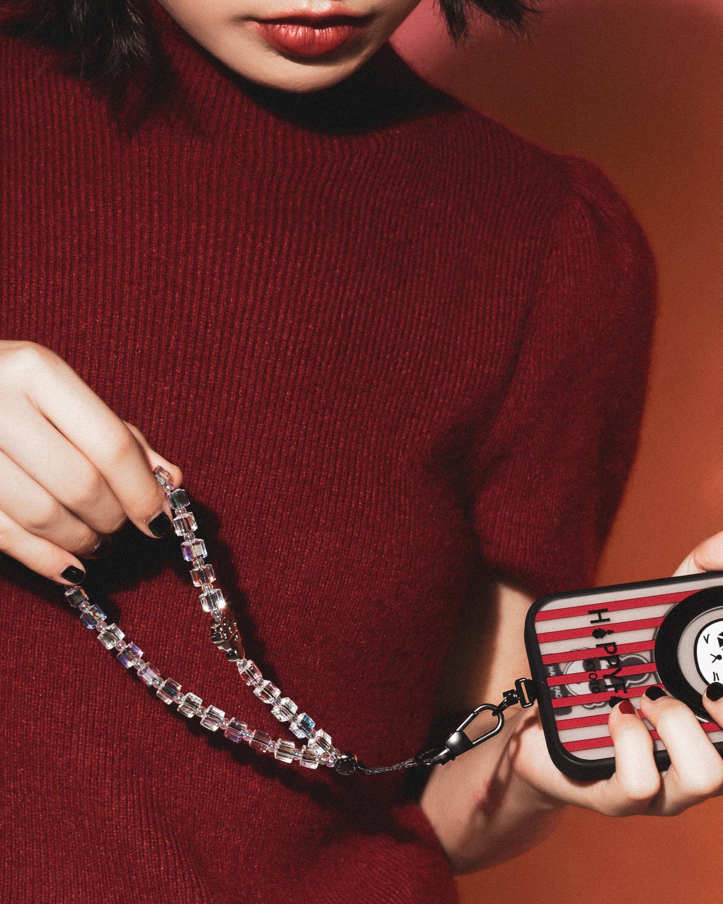 璀璨方糖手機掛繩(HC0019)