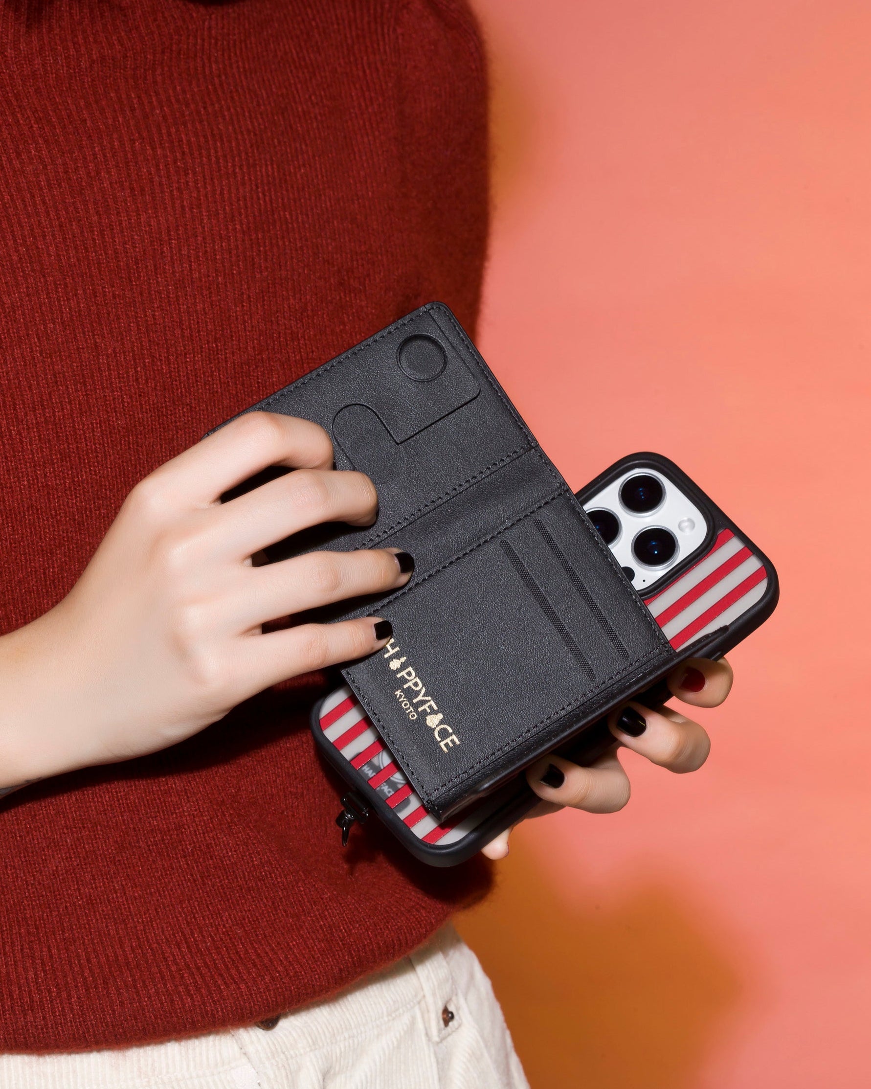 摩登女孩3WAYS卡片皮夾-三折(HB0003)