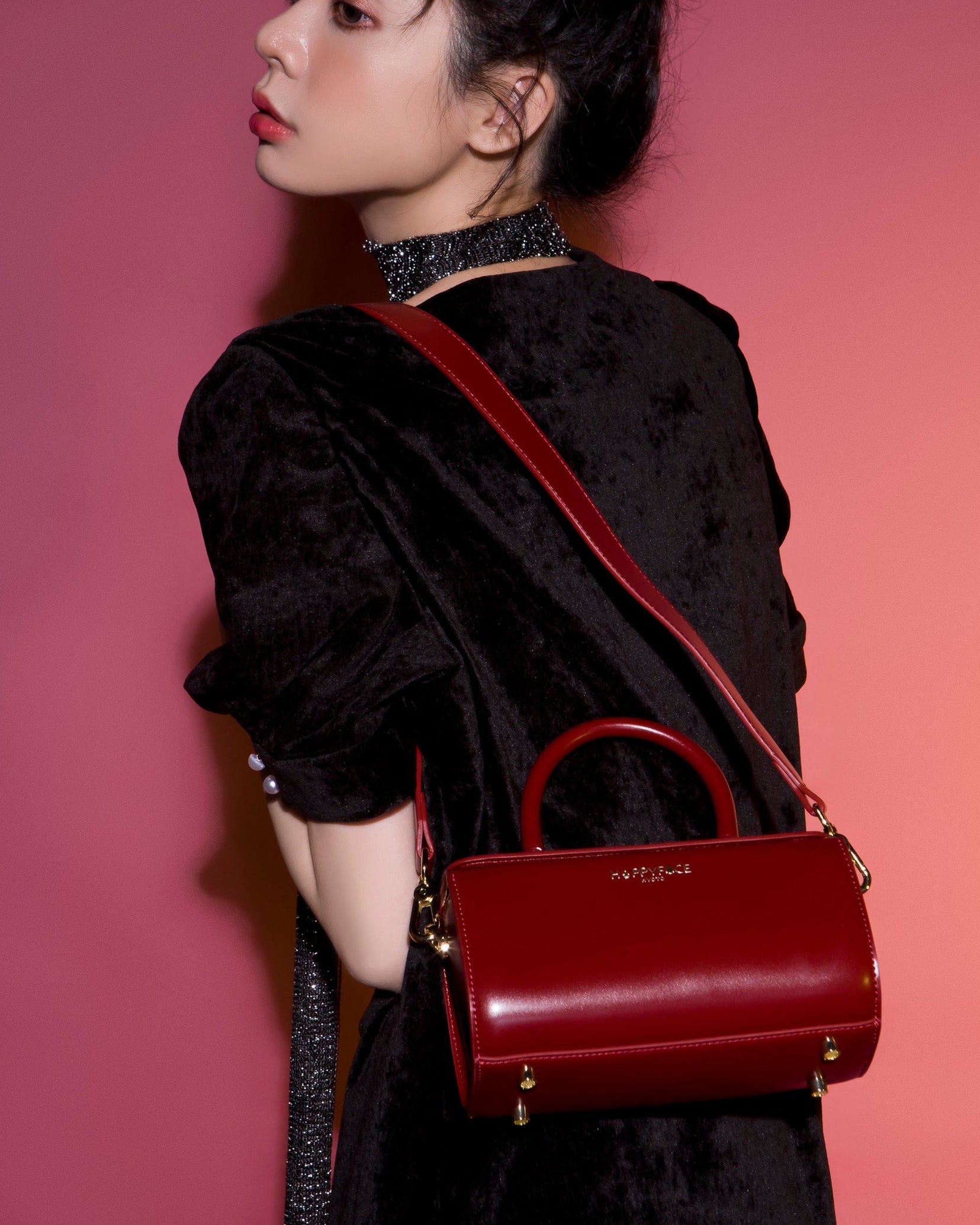 昭和復古手提包(HA0018)