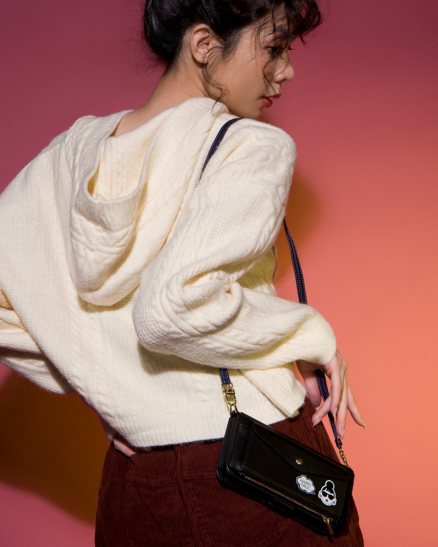 摩登女孩2WAYS手機皮夾包(HB0002)