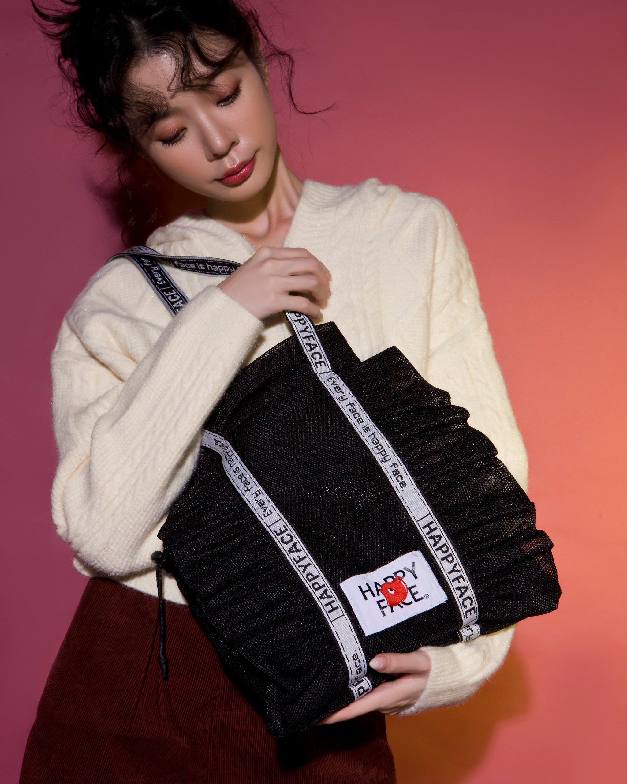 莉莎網格大托特袋 (HA0021)