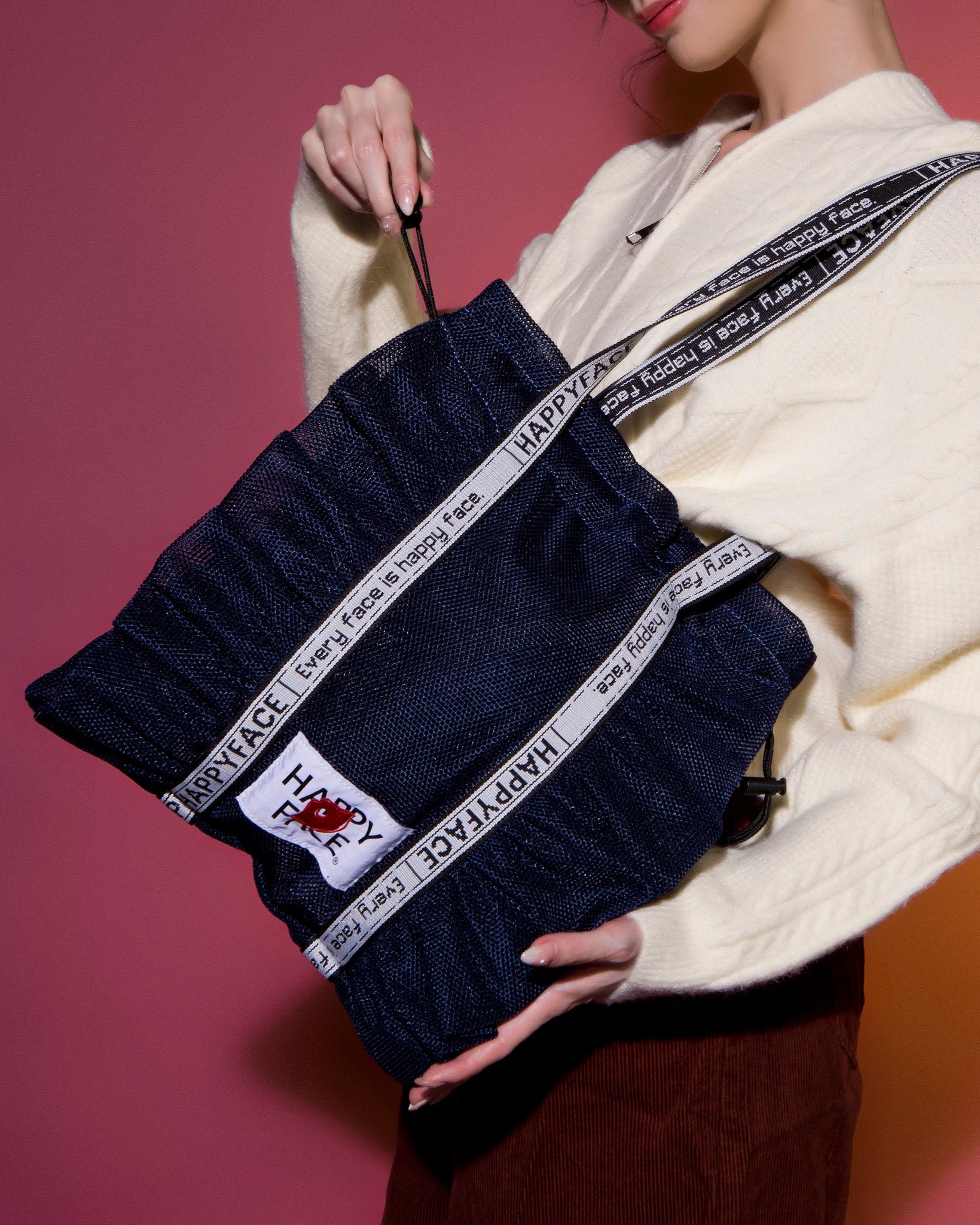 莉莎網格大托特袋 (HA0021)