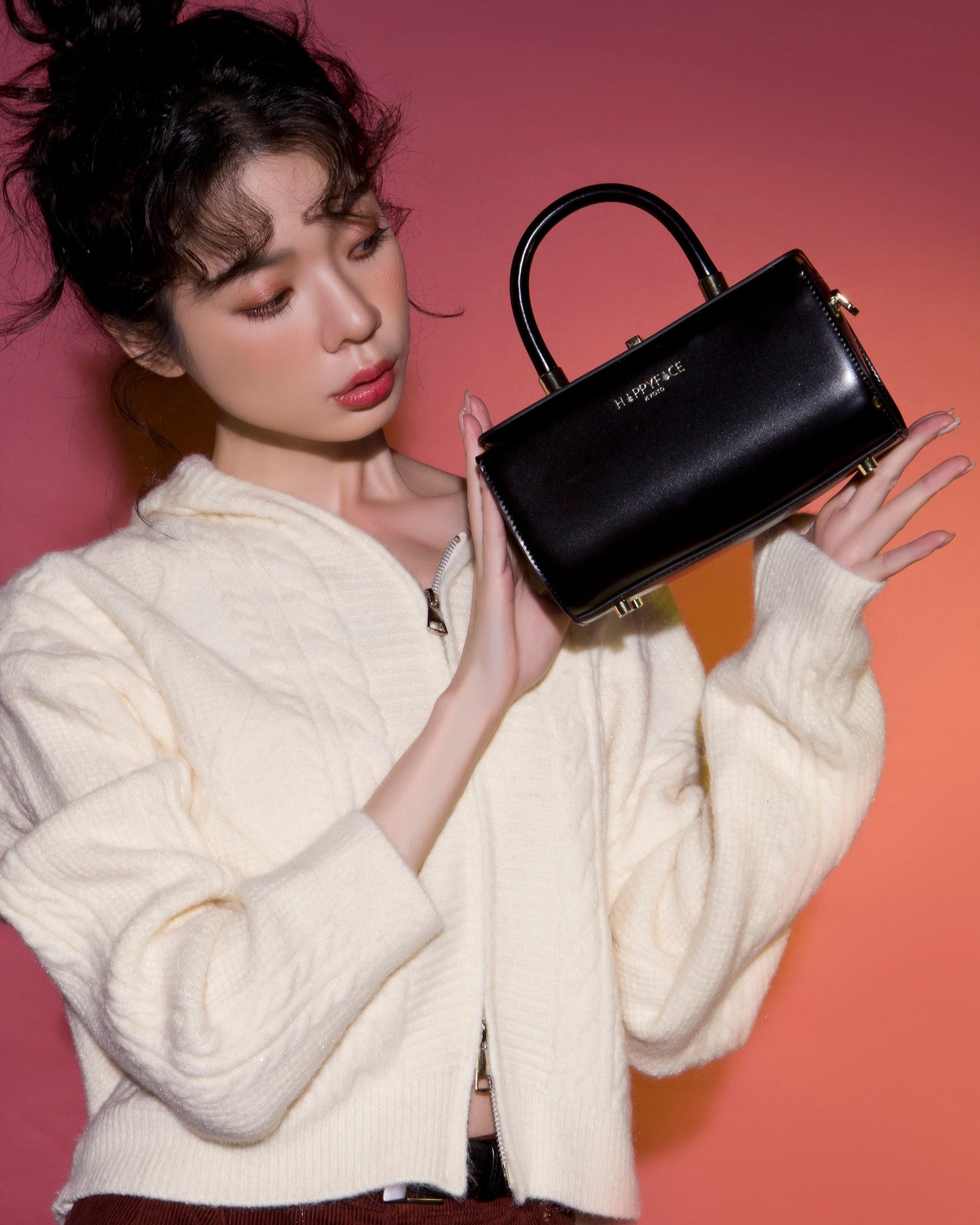 昭和復古手提包(HA0018)