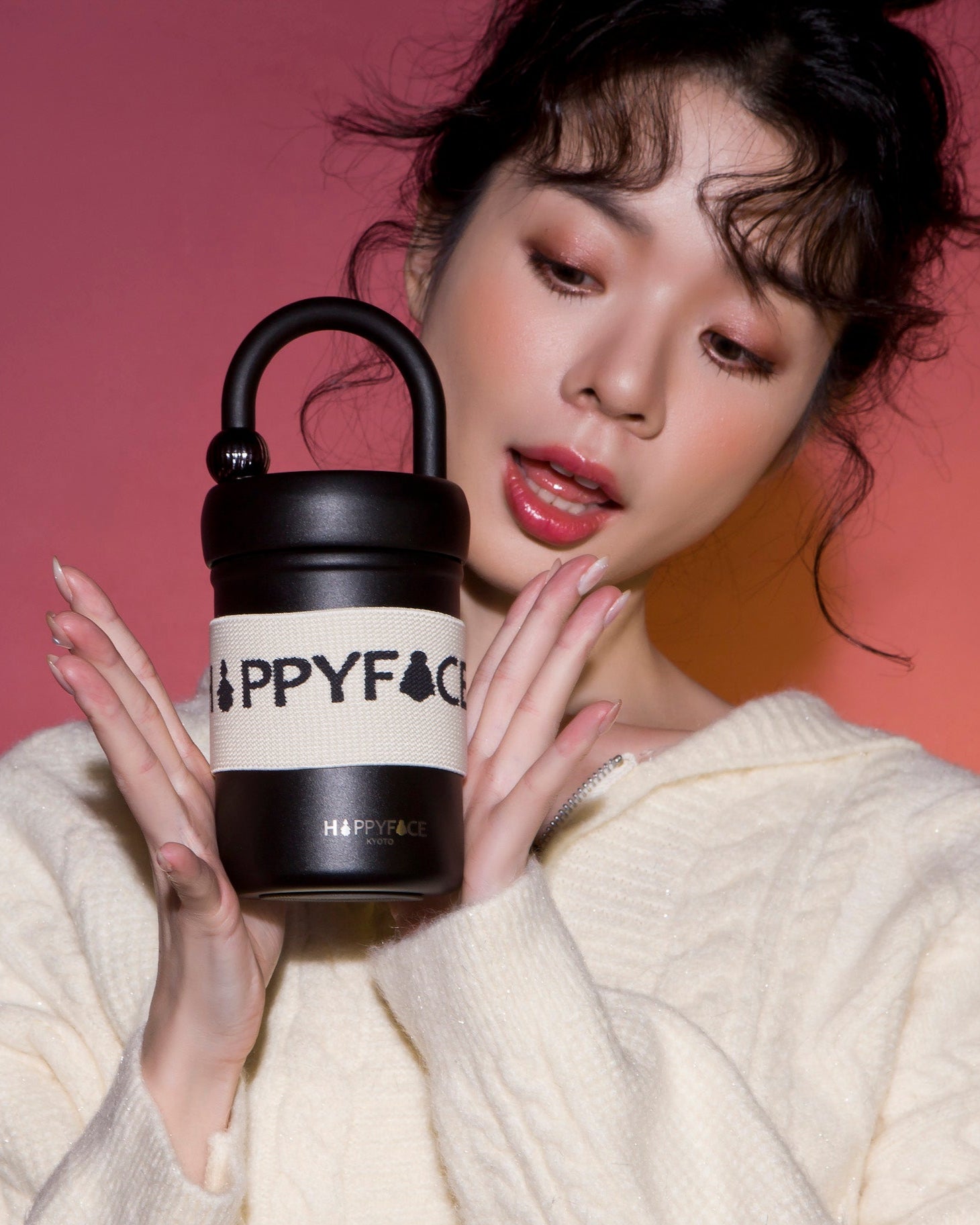 甜酷質感保溫杯-400ML(HF0001)