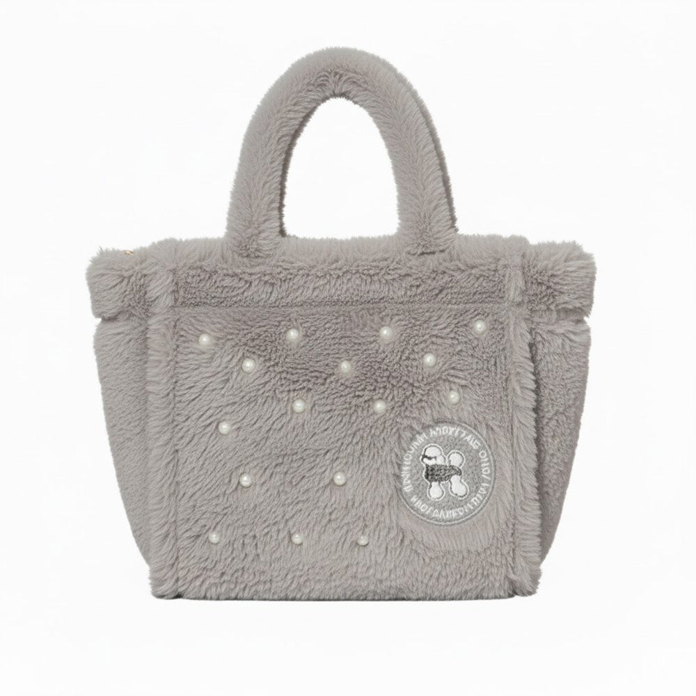 都會時尚毛絨手提包 (HA0212)
