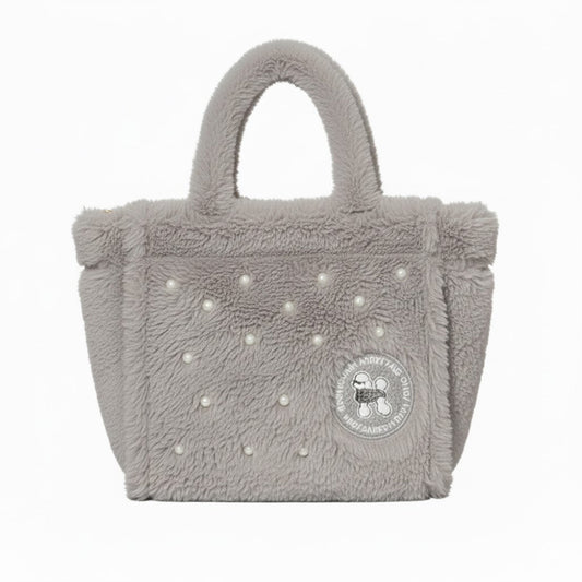 都會時尚毛絨手提包 (HA0212)