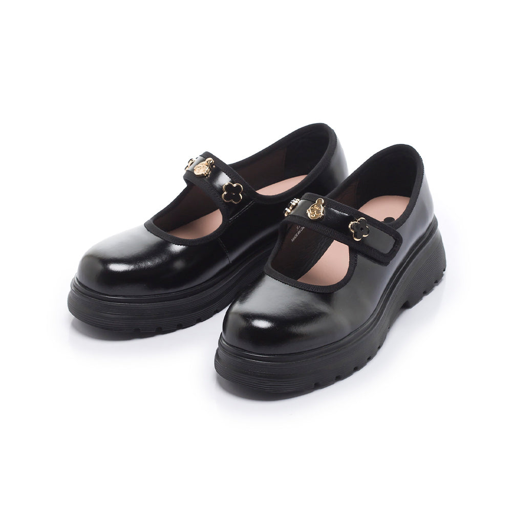 【FAIR LADY聯名】玩趣品牌飾釦厚底瑪莉珍 (5B3072)