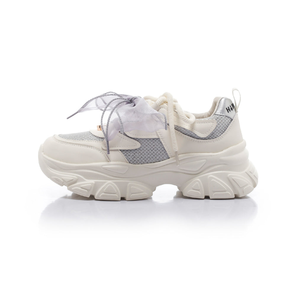 【FAIR LADY聯名】雙綁飾釦厚底休閒鞋(5B3071)