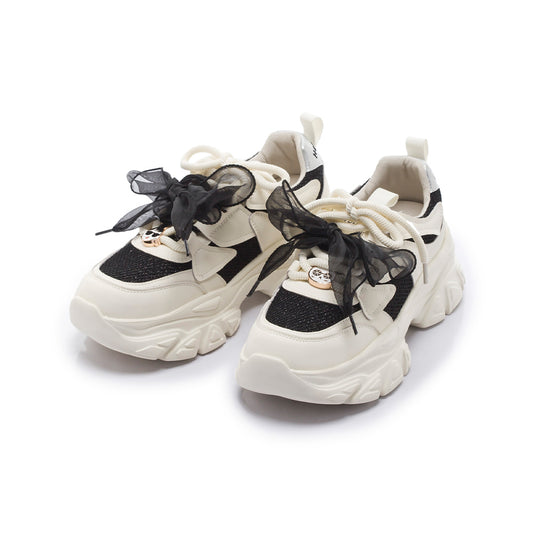 【FAIR LADY聯名】雙綁飾釦厚底休閒鞋(5B3071)