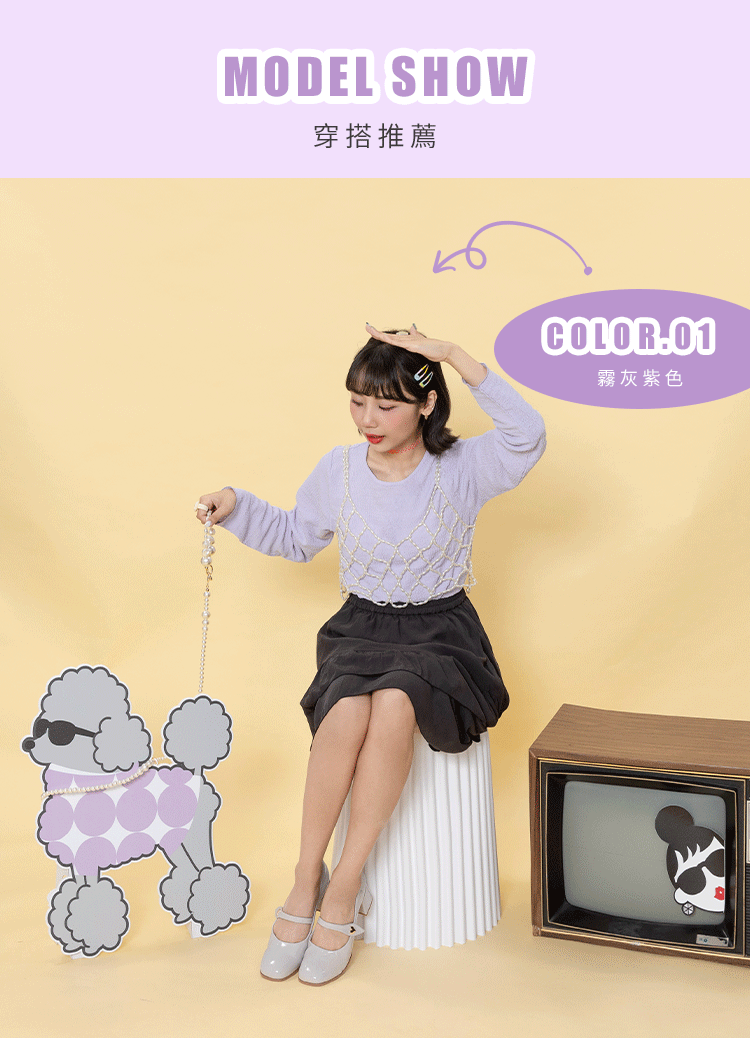 【FAIR LADY聯名】復古金屬愛心釦瑪莉珍中跟鞋(6G2915)