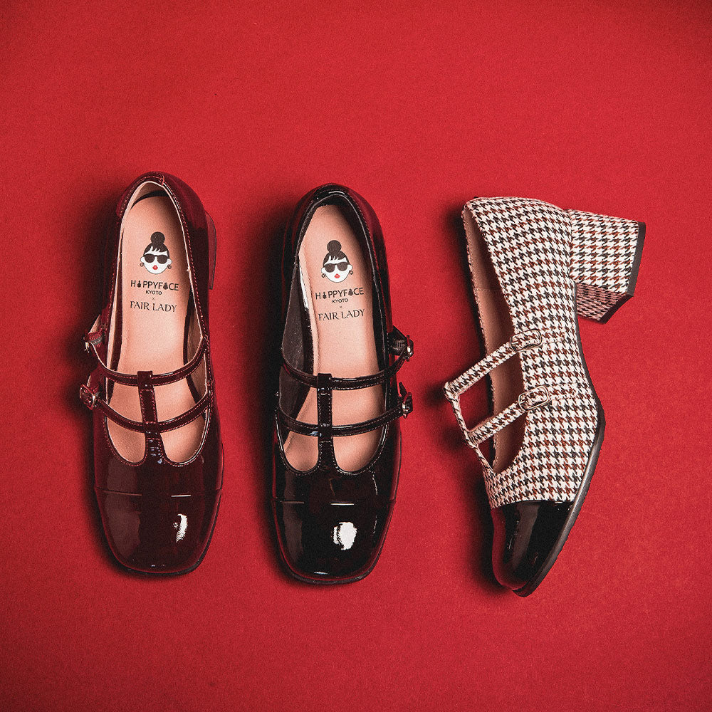 【FAIR LADY聯名】時尚漆皮方頭雙帶瑪莉珍鞋 (6G2962)