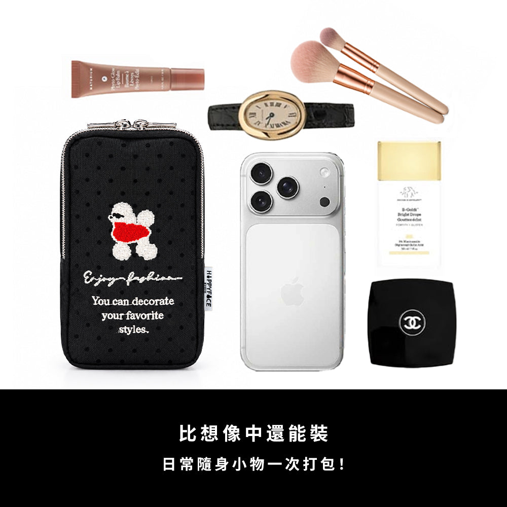 輕旅時尚網紗收納包 京都紅 (C26259)