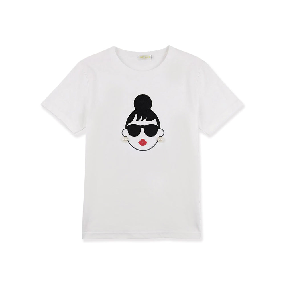 怪玩趣EMMA T-SHIRT 白 (F29282)