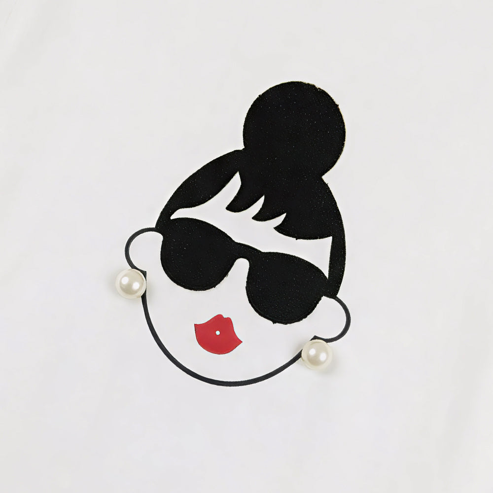 怪玩趣EMMA T-SHIRT 白 (F29282)