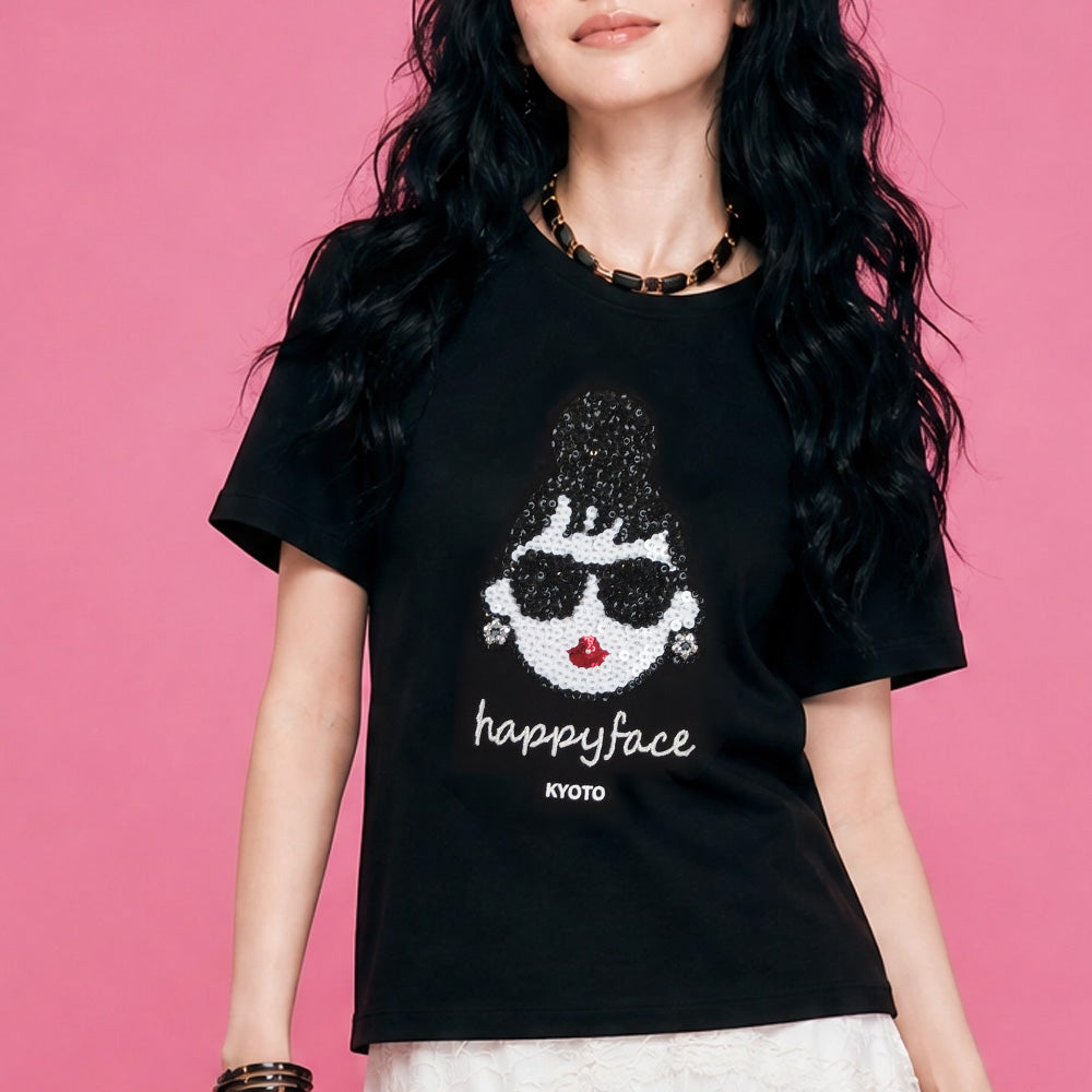 怪愛現EMMA T-SHIRT 黑 (F29284)