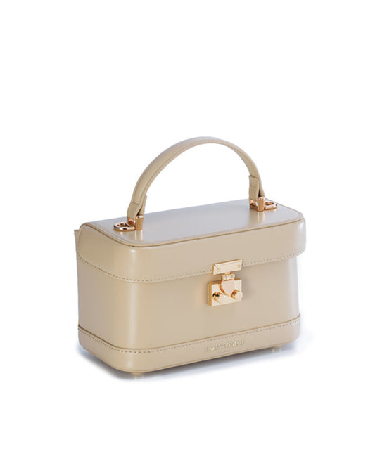 經典皮革京都復古手提包(HA0025)