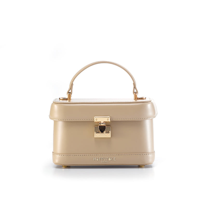 經典皮革京都復古手提包(HA0025)