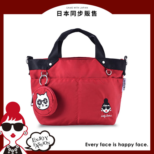 甜酷貓貓小型手提包 京都紅 (HA0028B)