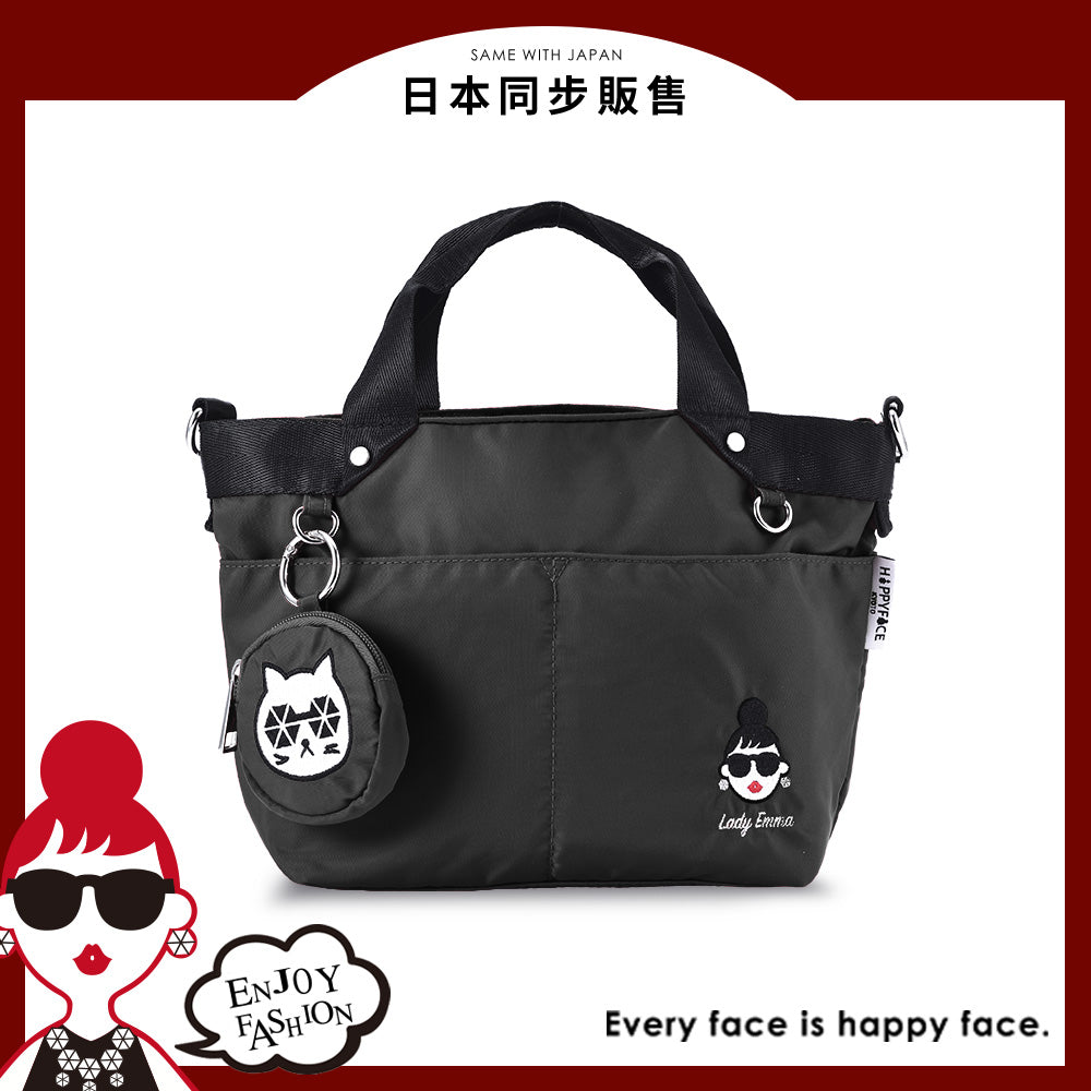甜酷貓貓小型手提包 黑 (HA0028B)
