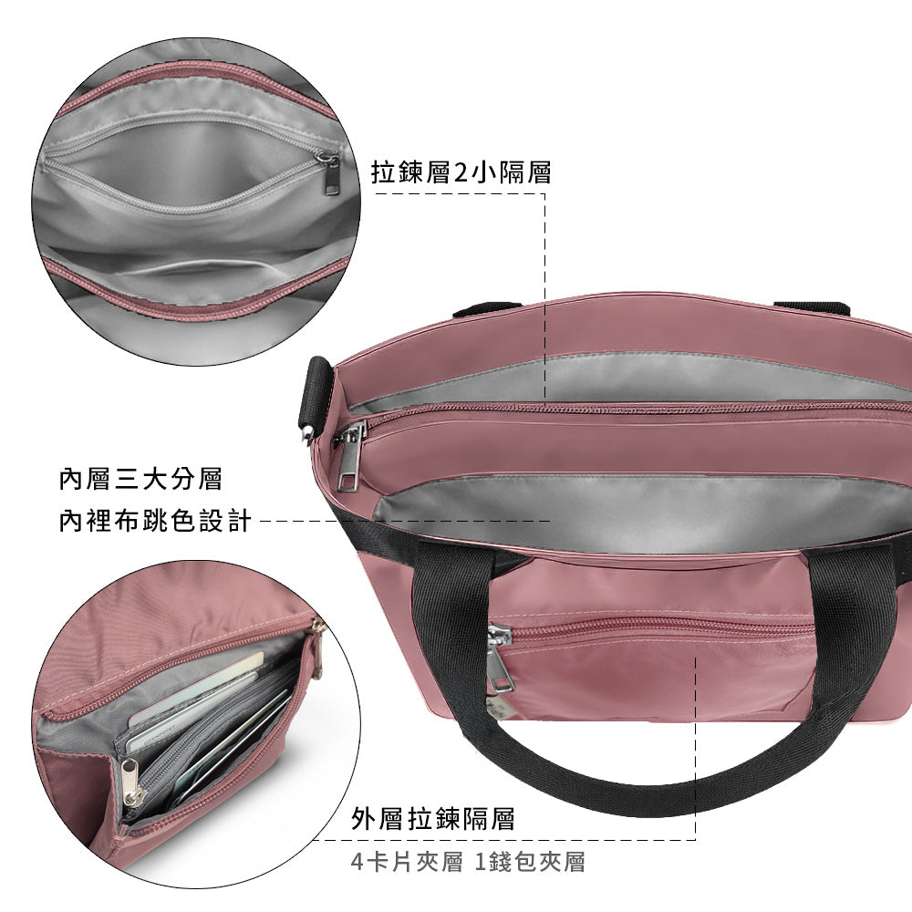 怪經典EMMA小型手提包 玫瑰粉(HA0010B)