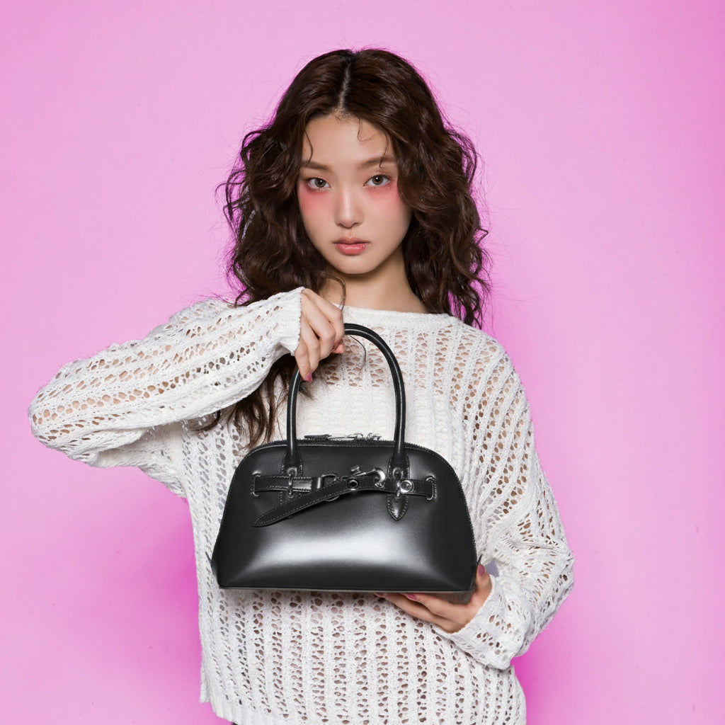 經典馬銜手提包 (HA0088)