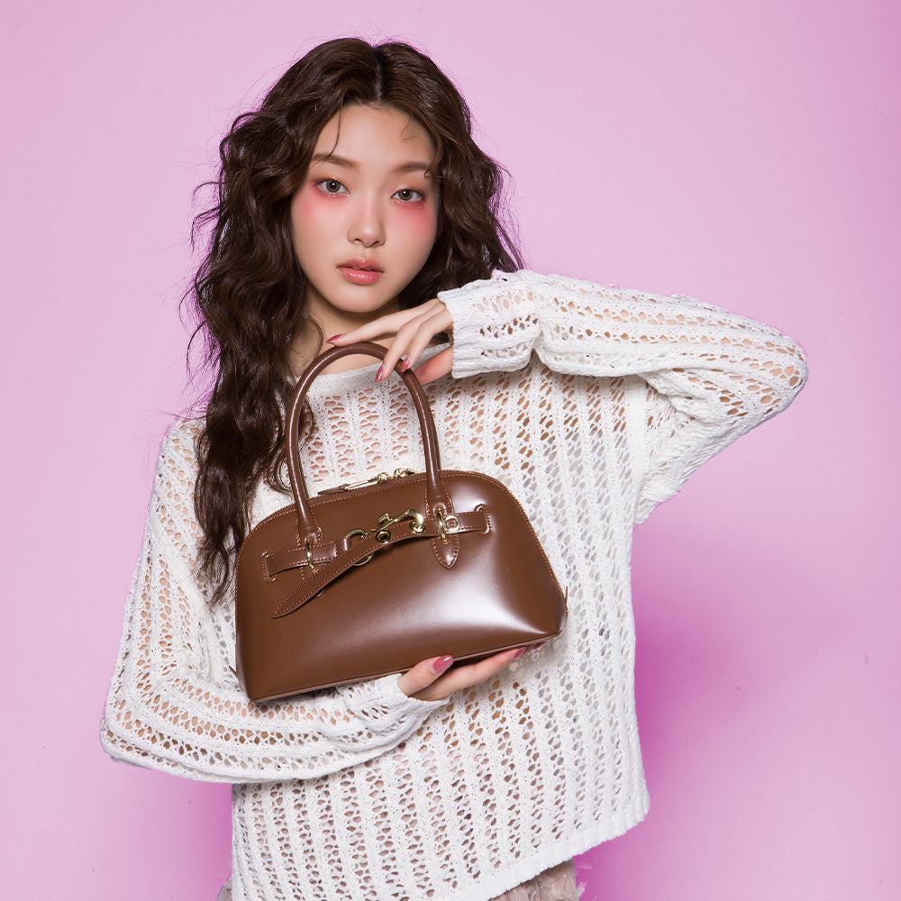 經典馬銜手提包 (HA0088)