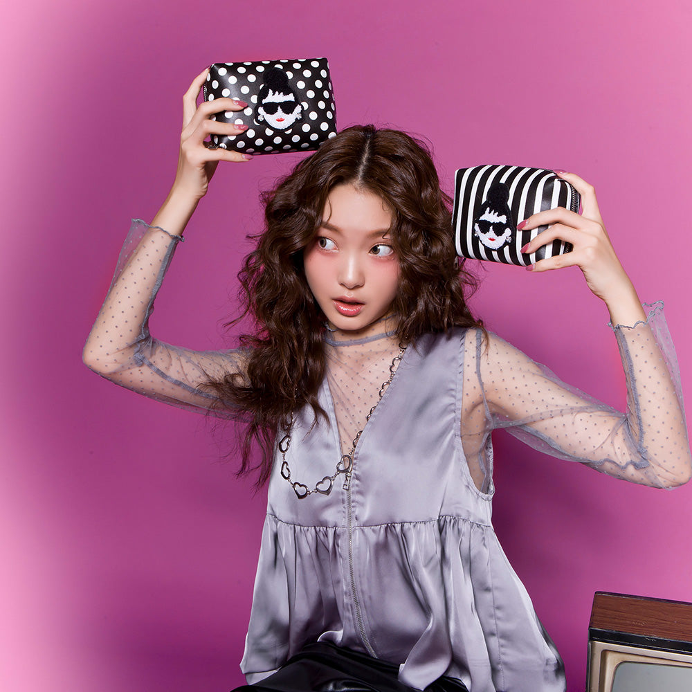 [日本原裝進口]怪經典EMMA化妝包 (HB0006)