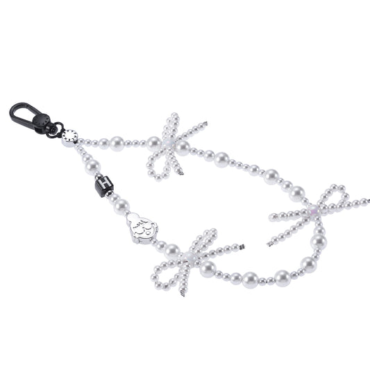 小巴黎的心願手機掛繩 珍珠白(HC0116)