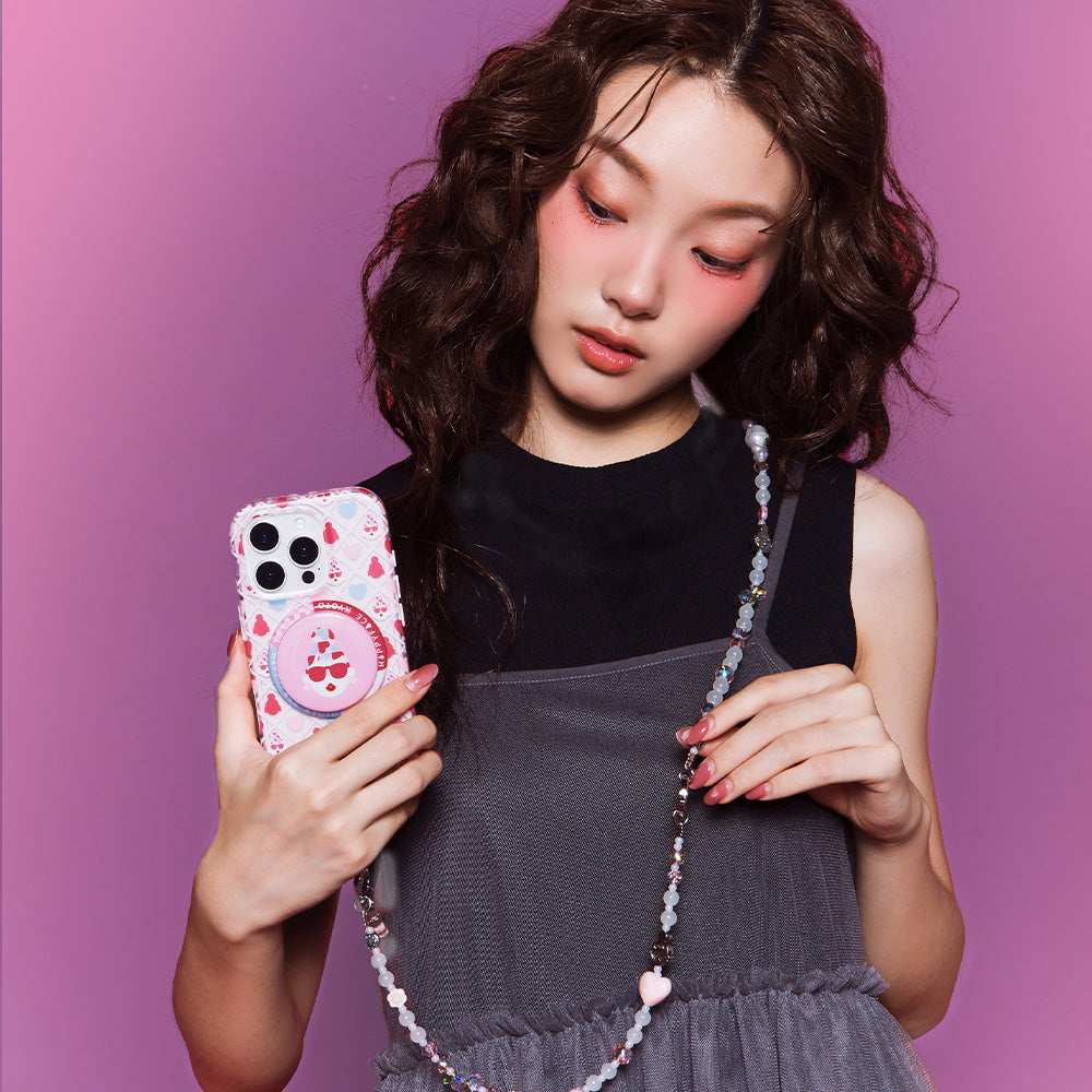 摩登女孩寶石遊樂園手機掛繩 窈窕淑女 (HC0032)