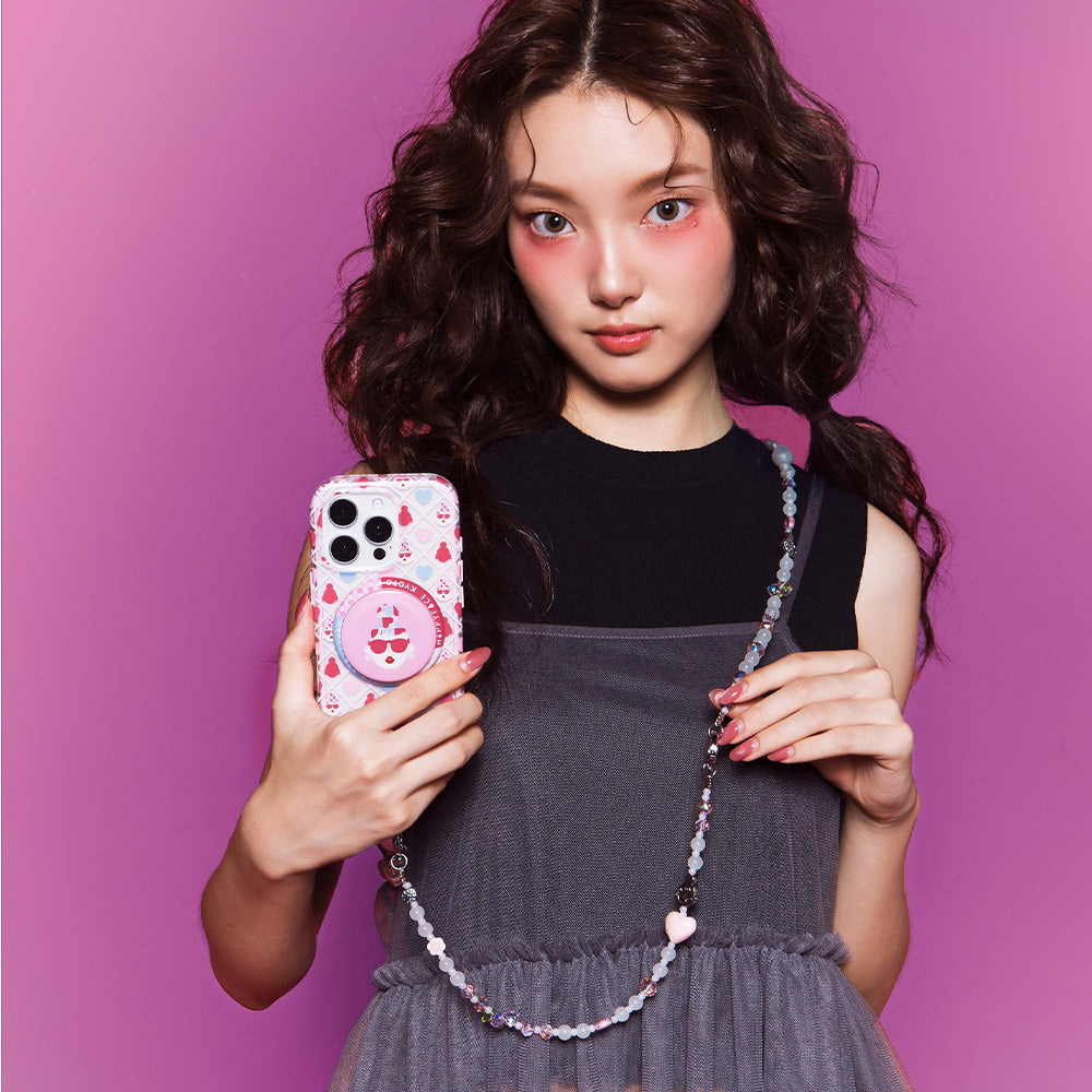 摩登女孩寶石遊樂園手機掛繩 窈窕淑女 (HC0032)