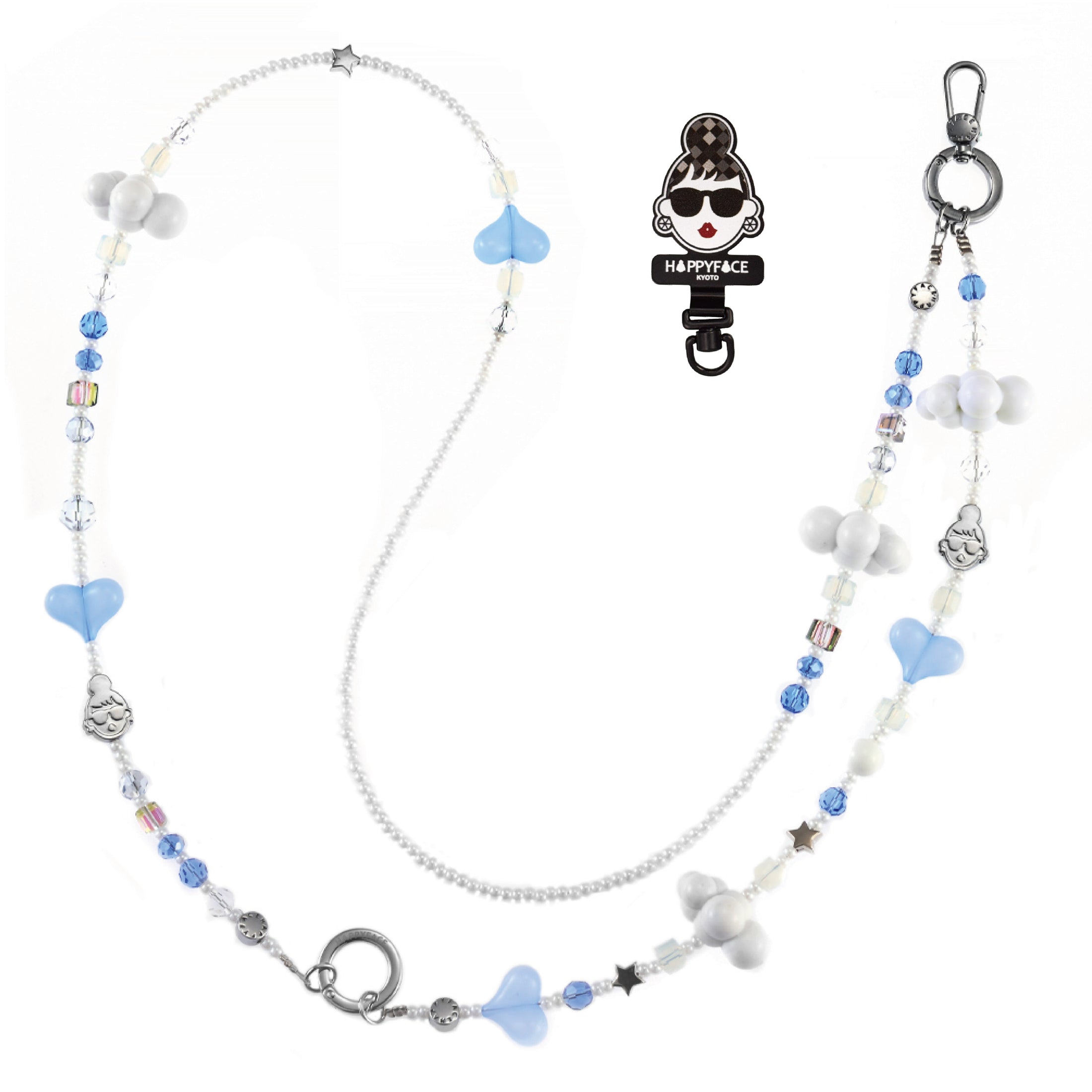 雲朵棉花糖手機掛繩  (HC0036)