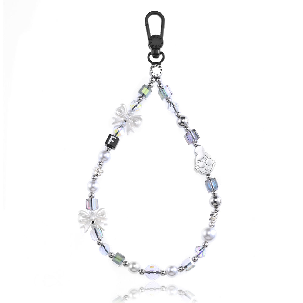 摩登女孩寶石遊樂園手機掛繩-幻蝶絲語 (HC0039)