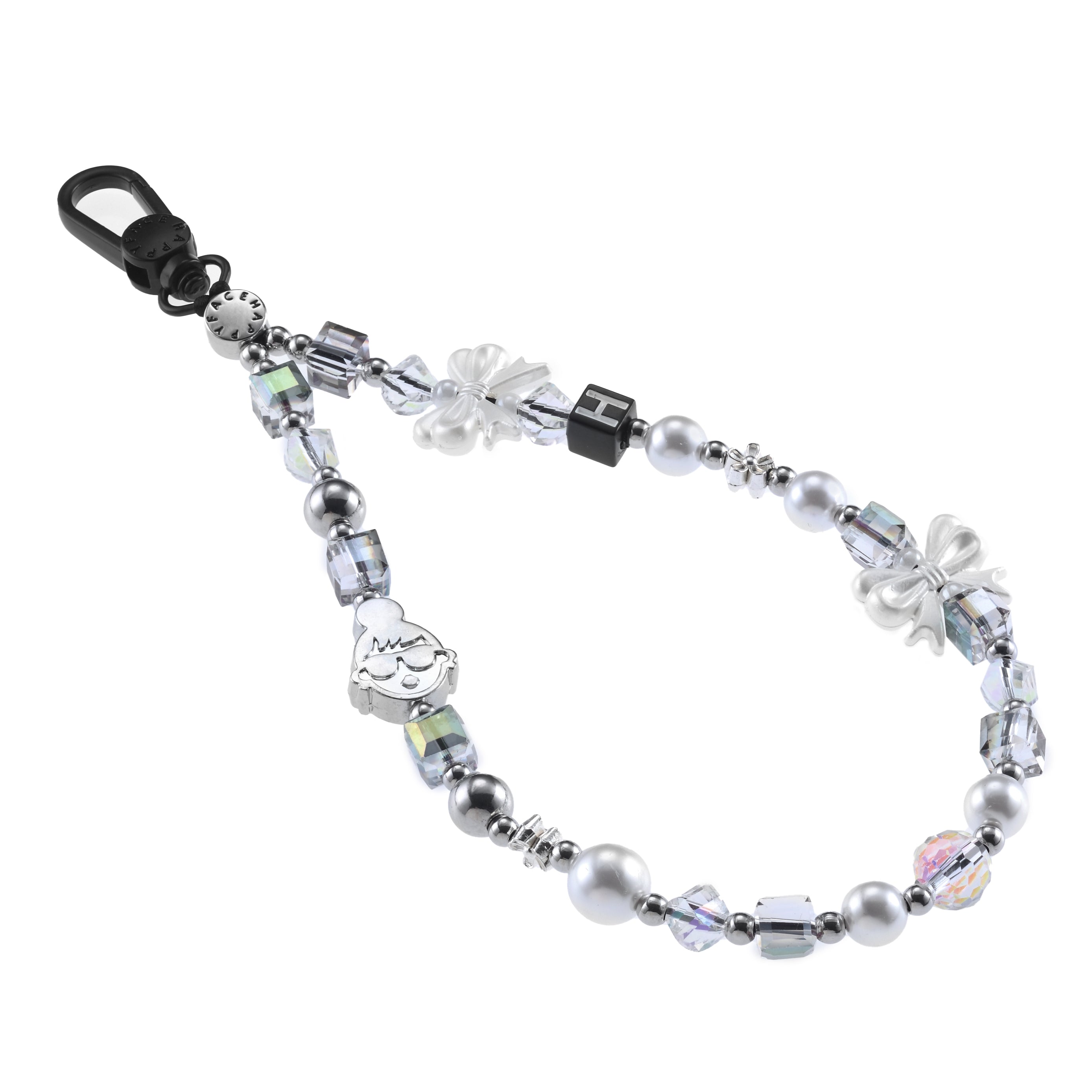 摩登女孩寶石遊樂園手機掛繩-幻蝶絲語 (HC0039)