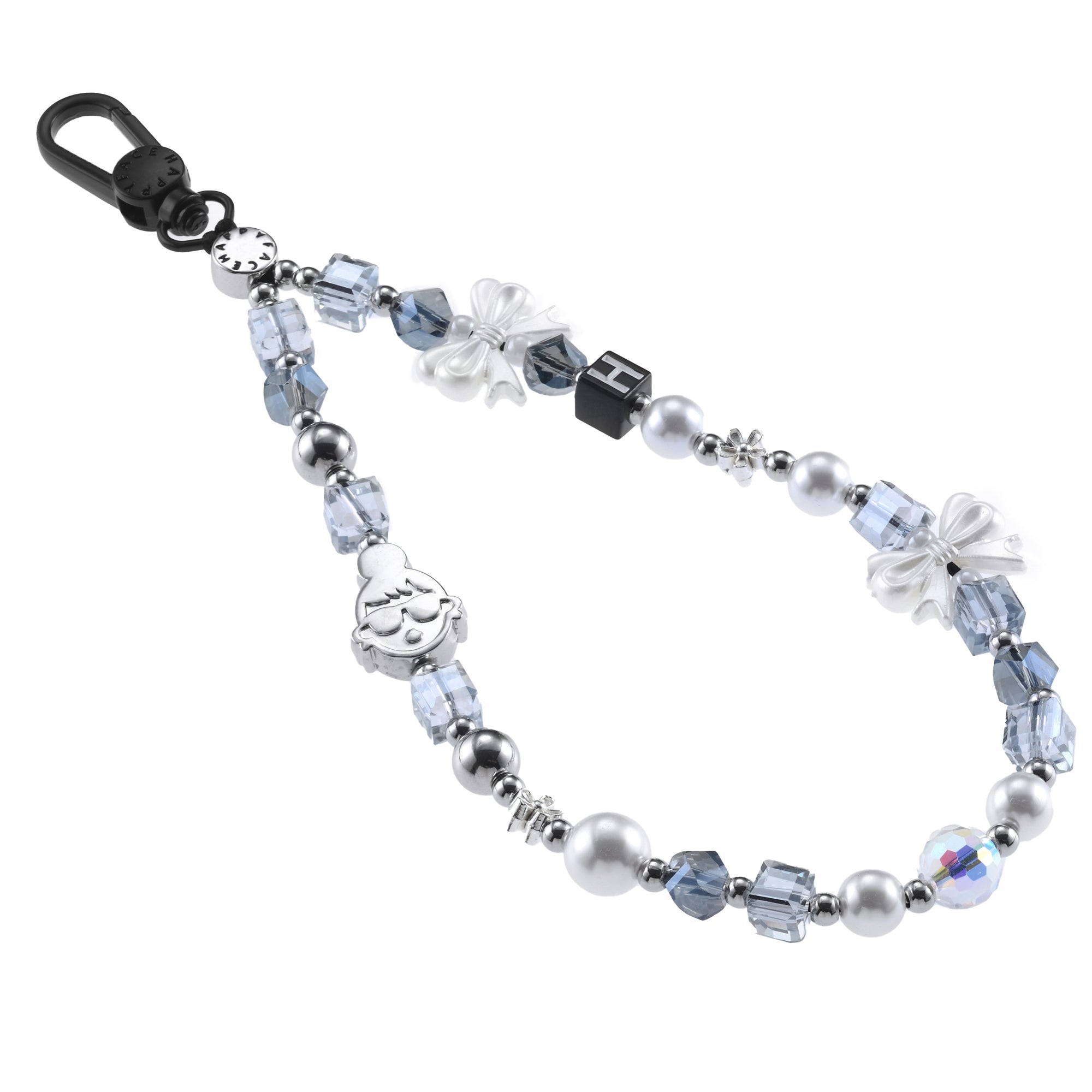 摩登女孩寶石遊樂園手機掛繩-幻蝶絲語 (HC0039)