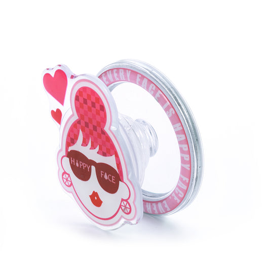 粉格酷女孩手機支架  (HC0112)