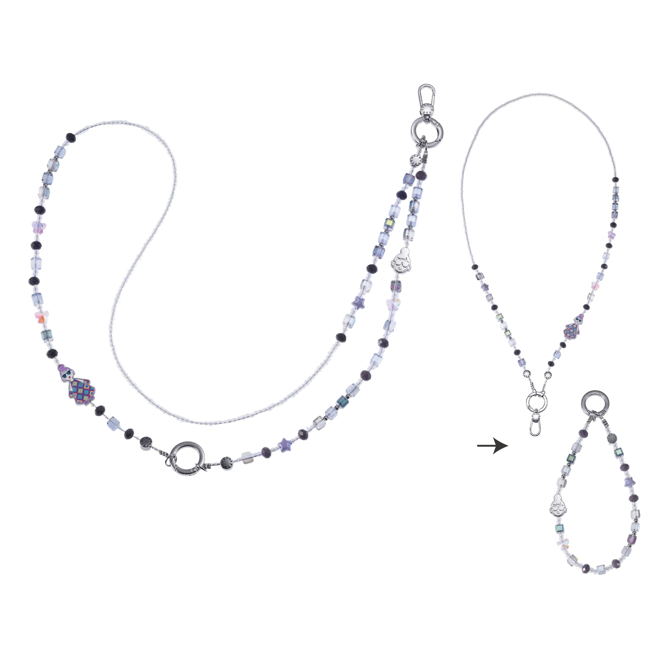 魔幻EMMA手機掛繩 (HC0121)