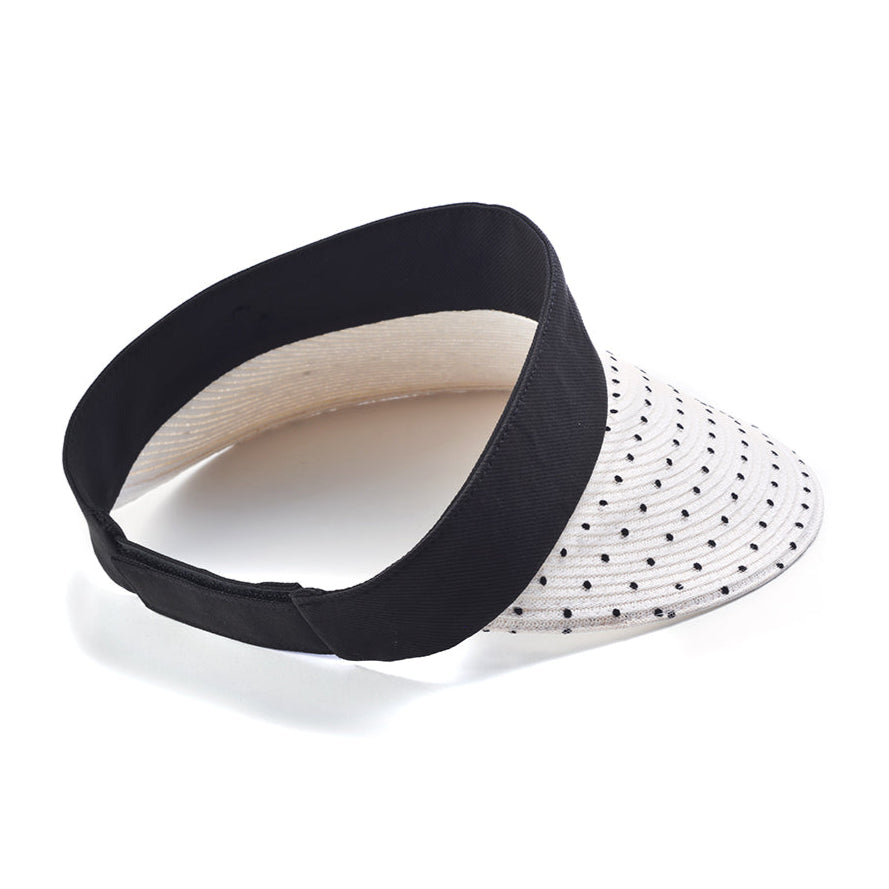 昭和圓點寬檐帽  (HD0016)