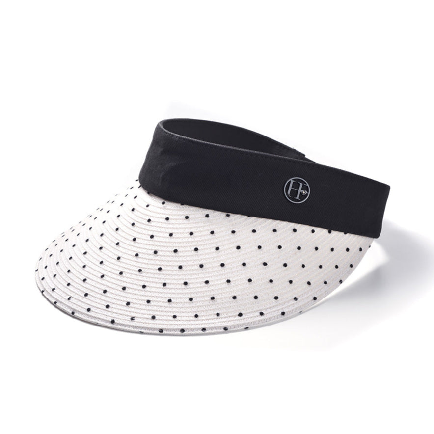 昭和圓點寬檐帽  (HD0016)