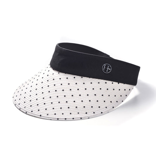 昭和圓點寬檐帽  (HD0016)