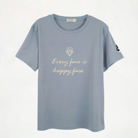 怪浪漫EMMA T-SHIRT 灰藍(HD0083)