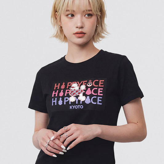 怪可愛EMMA T-SHIRT  黑(HD0092)