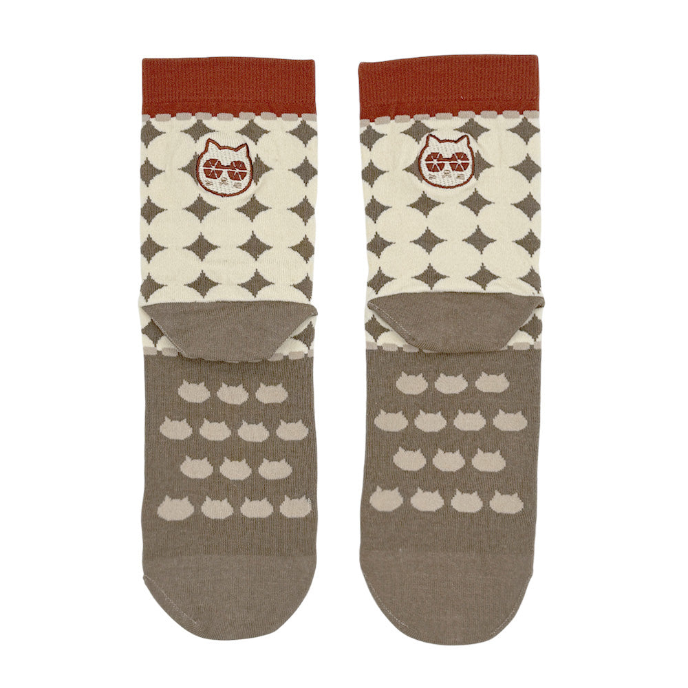 Emma Family昭和復古中筒襪 (HE0191)