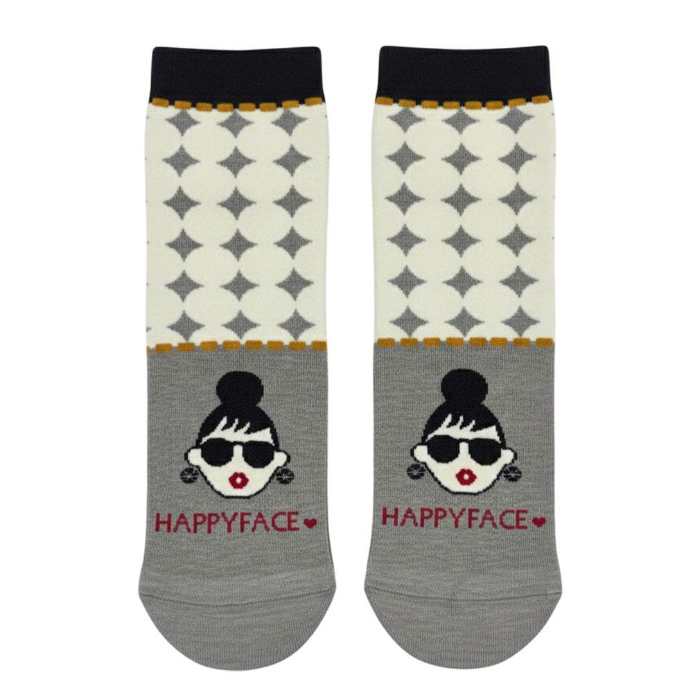 Emma Family昭和復古中筒襪 (HE0191)