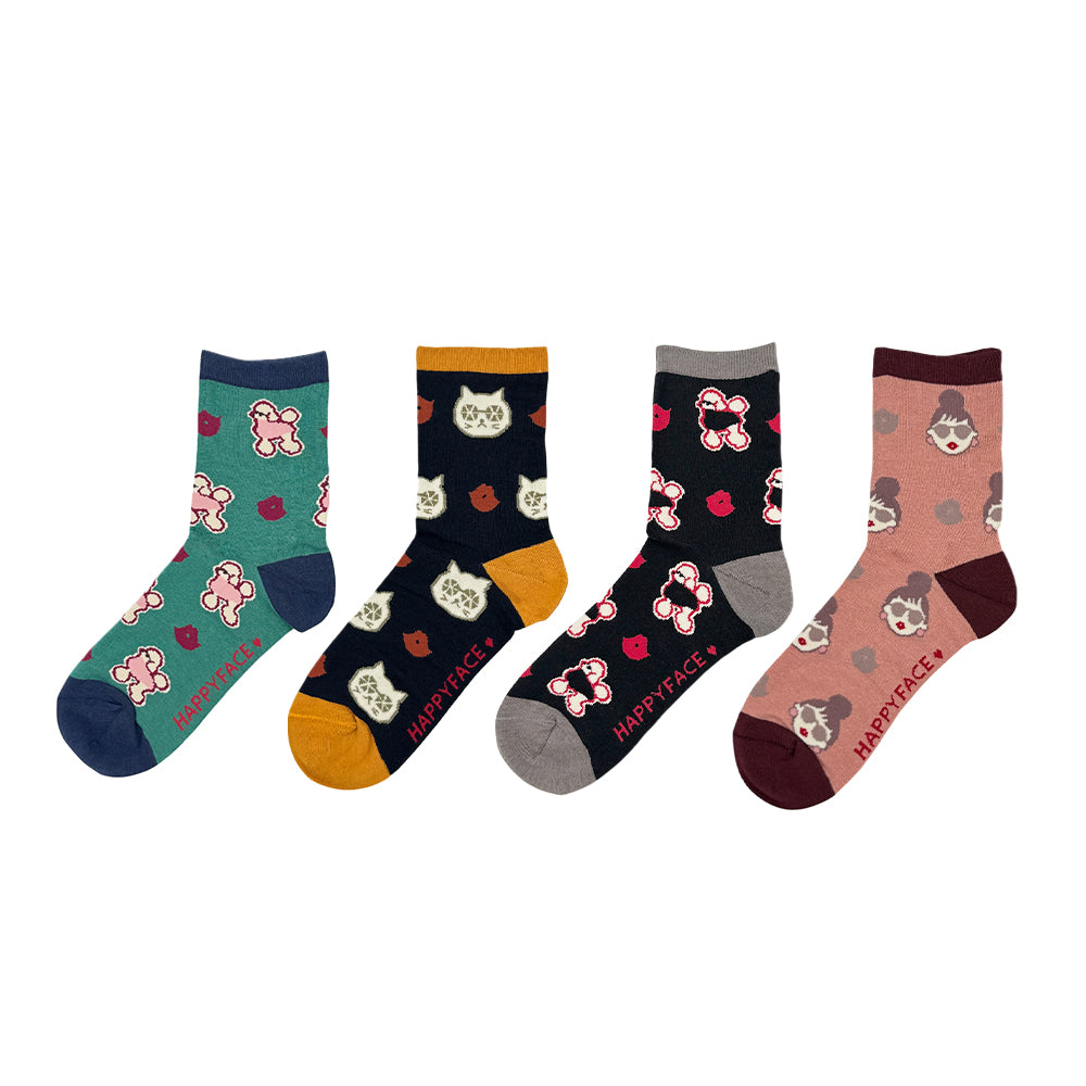 Emma Family 怪可愛中筒襪 (HE0192)