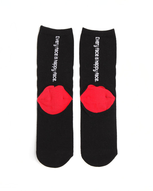 微笑之吻中高筒襪(HE0002)