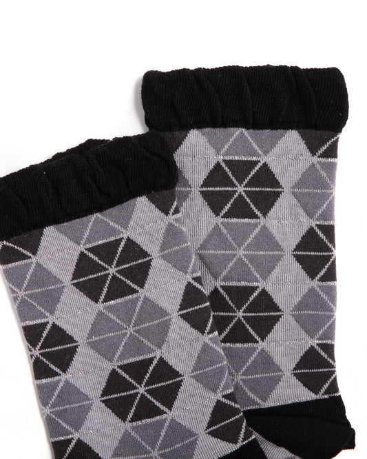 昭和復古中高筒襪(HE0005)